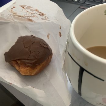World's Fare Donuts - Chocolate Long John - Donuts Near Me - Hayward, California World's Fare Donuts - Chocolate Long John - Donuts Near Me - Hayward, California