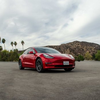 Tesla Rented - "Iron Man" Tesla Model 3 Long Range with Enhanced Autopilot - Car Rental Near Me - Glendale, California