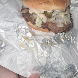 Papaw's Place - Smoosh burger