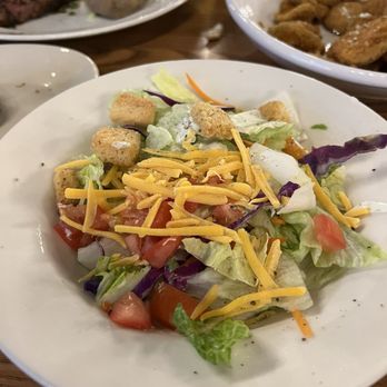 Saltgrass Steak House - House salad-tasty - Seafood Near Me - Stateline, Nevada Saltgrass Steak House - House salad-tasty - Seafood Near Me - Stateline, Nevada