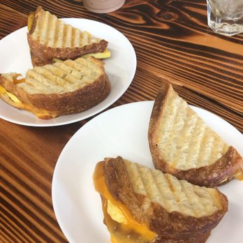 Badfish Coffee & Tea - Breakfast paninis (chunky monkey in the back) - Coffee & Tea Near Me - Orangevale, California