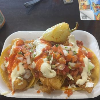 Tacos Bahia Fish - Fish tacos and shrimp taco - Mexican Near Me - Colton, California
