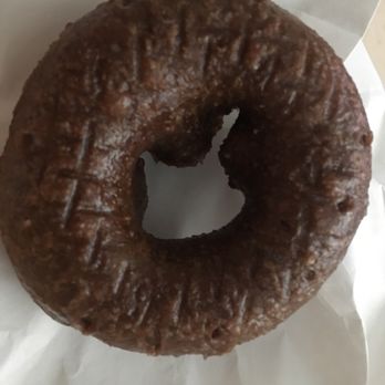 Donut Worry - trying the chocolate cake donut for the first time! - Donuts Near Me - Lawrenceville, Georgia