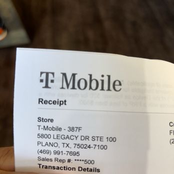 T-Mobile Experience Store - Sales rep # - Mobile Phones Near Me - Plano, Texas