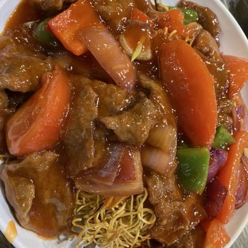 Hong Kong Cafe - Tomato Beef Chow Mein - Noodles Near Me - Richmond, California