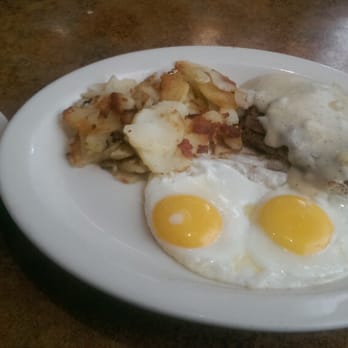 Spring City Restaurant - The house made chicken fried steak was cube steak but not the frozen crap, choose your poison. - Pizza Near Me - Pewaukee, Wisconsin