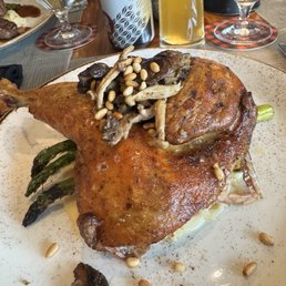 Brick oven chicken