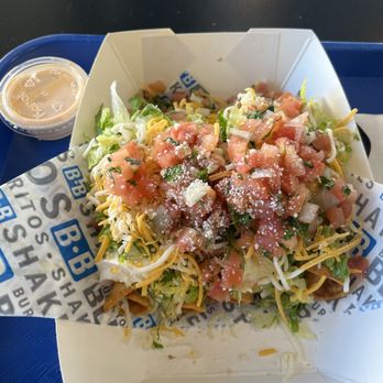 Blue Burro - 5 rolled tacos - Salad Near Me - Long Beach, California Blue Burro - 5 rolled tacos - Salad Near Me - Long Beach, California