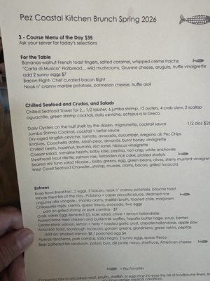 Menu photo 4 Pez Coastal Kitchen Pasadena, CA Menu photo 4 Pez Coastal Kitchen Pasadena, CA
