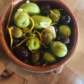 Costera - Citrus and Vermouth Marinated Olives - Spanish Near Me - New Orleans, Louisiana Costera - Citrus and Vermouth Marinated Olives - Spanish Near Me - New Orleans, Louisiana
