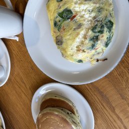 Spinach Omelette