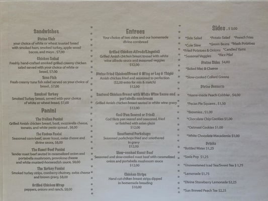 Menu photo 4 Divine Appetite Cafe and Catering West Chester, OH Menu photo 4 Divine Appetite Cafe and Catering West Chester, OH