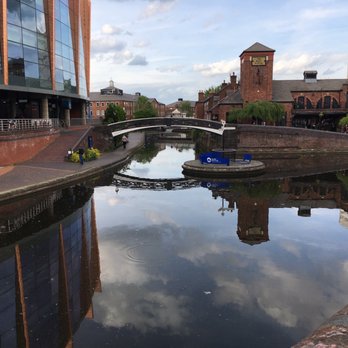 Brindleyplace - Like a bridge over dirty water! I will lay me down! - Landmarks & Historical Buildings Near Me - Birmingham, XWM