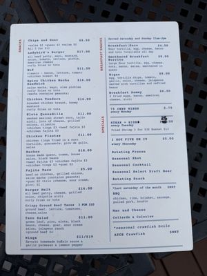 Menu photo 2 Ladybird's Houston, TX Menu photo 2 Ladybird's Houston, TX