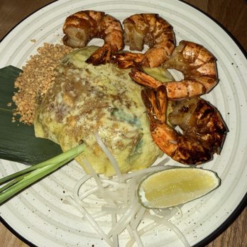 BKK New York - Pad Thai Grilled Tiger Prawns - Thai Near Me - New York, New York BKK New York - Pad Thai Grilled Tiger Prawns - Thai Near Me - New York, New York