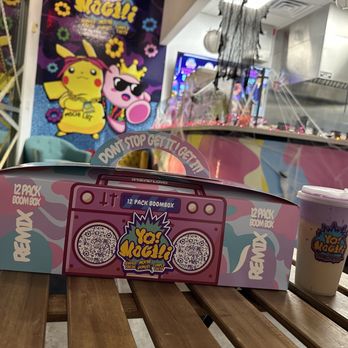 Yo Mochi - 12 pack boombox and ube Vietnamese coffee - Donuts Near Me - Henderson, Nevada