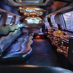 Entourage Limousine Services - Inside the limousine