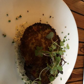 Seabear Oyster Bar - Crab and shrimp cake - Seafood Near Me - Athens, Georgia Seabear Oyster Bar - Crab and shrimp cake - Seafood Near Me - Athens, Georgia