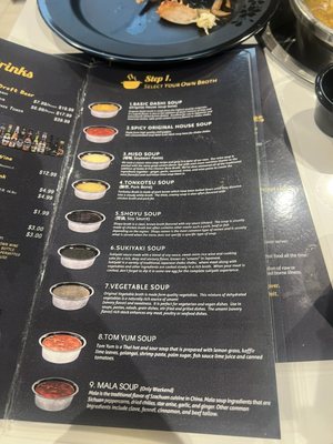 Menu photo 4 Shabu Zone Federal Way, WA