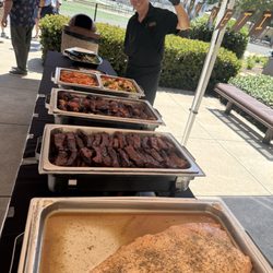 Golden Harvest Catering - Salmon, bbq ribs & bbq chicken