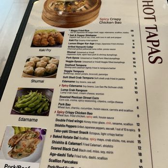 Hanami Sushi Bar & Grill - Hot tapas menu - Japanese Near Me - Belmont, Massachusetts