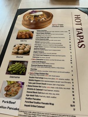 Menu photo 3 Hanami Sushi Bar & Grill Belmont, MA