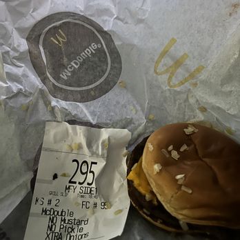 McDonald's - a cheeseburger and a burger - Burgers Near Me - Farmington, Illinois McDonald's - a cheeseburger and a burger - Burgers Near Me - Farmington, Illinois