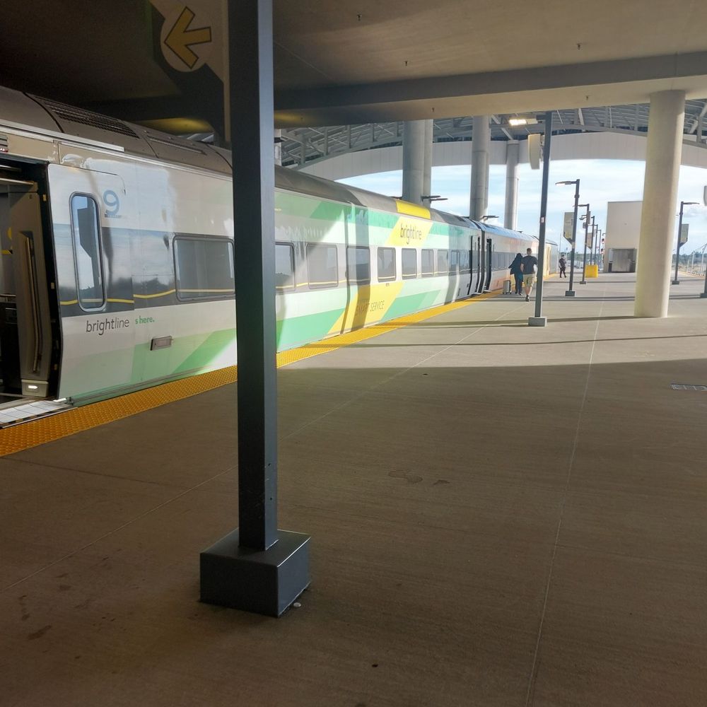 Brightline Orlando Station - Train Platform - Train Stations Near Me - Orlando, Florida Brightline Orlando Station - Train Platform - Train Stations Near Me - Orlando, Florida