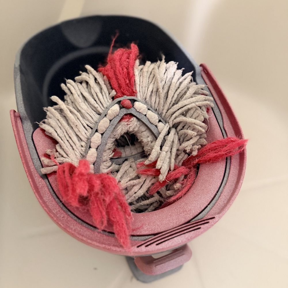 JC Handyman Services - Overspray on my mop bucket & my shower - Handyman Near Me