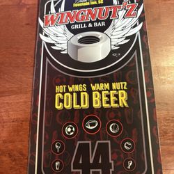 WingNutz - Menu