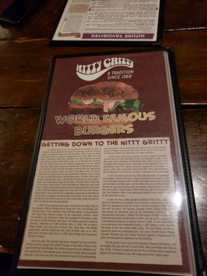 Menu photo 5 Nitty Gritty Madison, WI