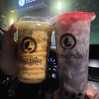 Boba Bliss - Natural taro ube latte - Bubble Tea Near Me - Dublin, California