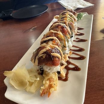Goku Sushi Restaurant - Spicy Dragon Roll - Japanese Near Me - Morgan Hill, California Goku Sushi Restaurant - Spicy Dragon Roll - Japanese Near Me - Morgan Hill, California