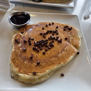 Liberty Market - Single chocolate chip pancake - New American Near Me - Gilbert, Arizona Liberty Market - Single chocolate chip pancake - New American Near Me - Gilbert, Arizona