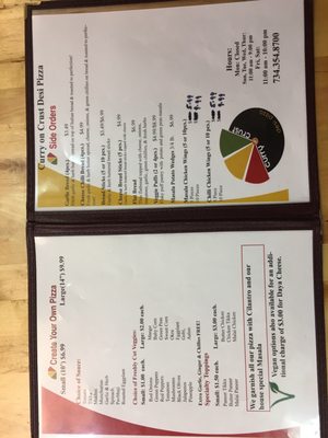 Menu photo 4 Pizzawala's Canton, MI