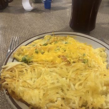 Rita's New Mexican Restaurant - Veggie omelette with hash browns - New Mexican Cuisine Near Me - Belen, New Mexico
