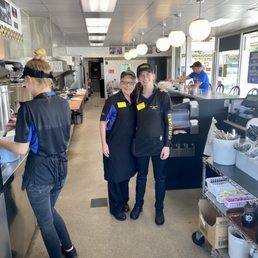 Workers at this Waffle House