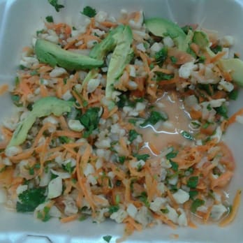 El Sarape - Tostada de ceviche - Mexican Near Me - Los Angeles, California El Sarape - Tostada de ceviche - Mexican Near Me - Los Angeles, California