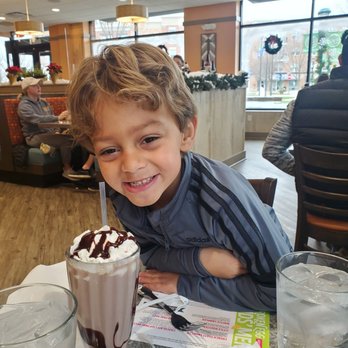 Another Broken Egg Cafe - The whole family loves this place and my son special requests the chocolate milk every time! - Breakfast & Brunch Near Me - Fishers, Indiana