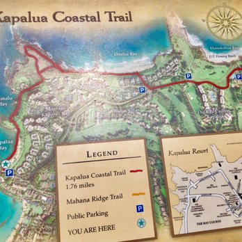 Kapalua Coastal Trail - Hiking Near Me - Lahaina, Hawaii
