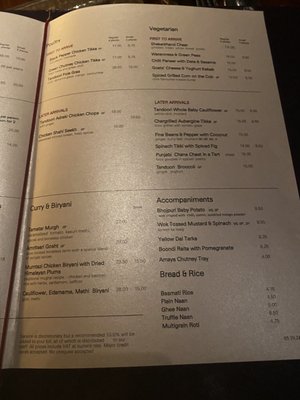 Menu photo 6 Amaya London, XGL
