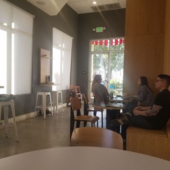 The Combine Kitchen - Seating off to the side. - Coffee & Tea Near Me - Rancho Cucamonga, California