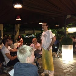 Camping Michelangelo - Restaurant in camp ground with pizza chef