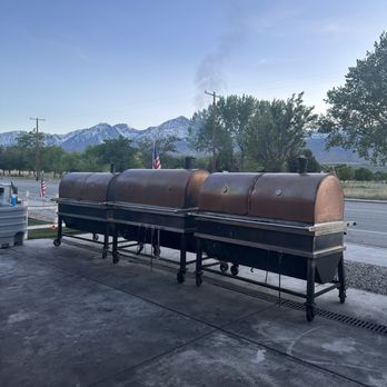 Copper Top BBQ - The view!! - Barbeque Near Me - Big Pine, California
