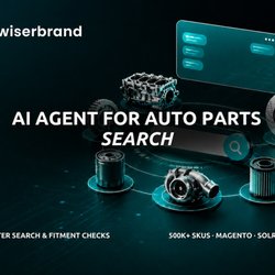 WiserBrand - WiserBrand built an AI-powered auto parts search and fitment system that reduced wrong-fit returns by 35% and manual catalog QA work by 60%.