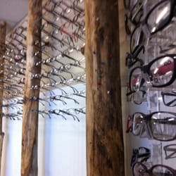 San Juan Vision Clinic - Wall of glasses.