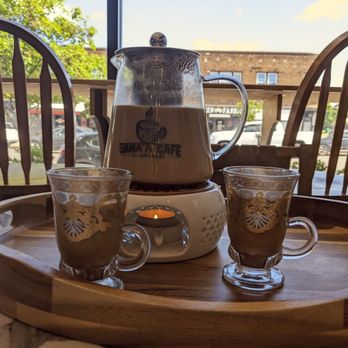 Sana’a Cafe - A large kettle of Mofawar - Coffee & Tea Near Me - Buffalo, New York Sana’a Cafe - A large kettle of Mofawar - Coffee & Tea Near Me - Buffalo, New York