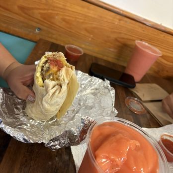 Kono's Northshore - Haleiwa - lava smoothie & chuns (slow cooked pork) wrap - Hawaiian Near Me - Haleiwa, Hawaii Kono's Northshore - Haleiwa - lava smoothie & chuns (slow cooked pork) wrap - Hawaiian Near Me - Haleiwa, Hawaii