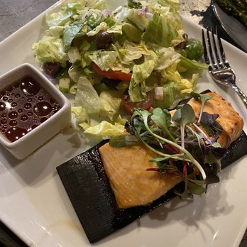 Town Bar + Kitchen - Town Chopped Salad with salmon - New American Near Me - Morristown, New Jersey Town Bar + Kitchen - Town Chopped Salad with salmon - New American Near Me - Morristown, New Jersey