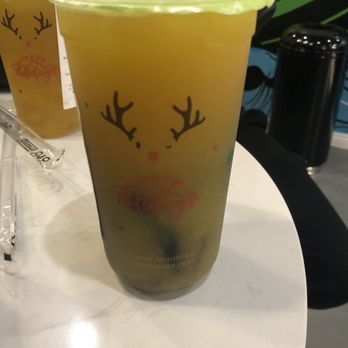R&B Tea - Passion fruit grass jelly - Bubble Tea Near Me - Rosemead, California R&B Tea - Passion fruit grass jelly - Bubble Tea Near Me - Rosemead, California